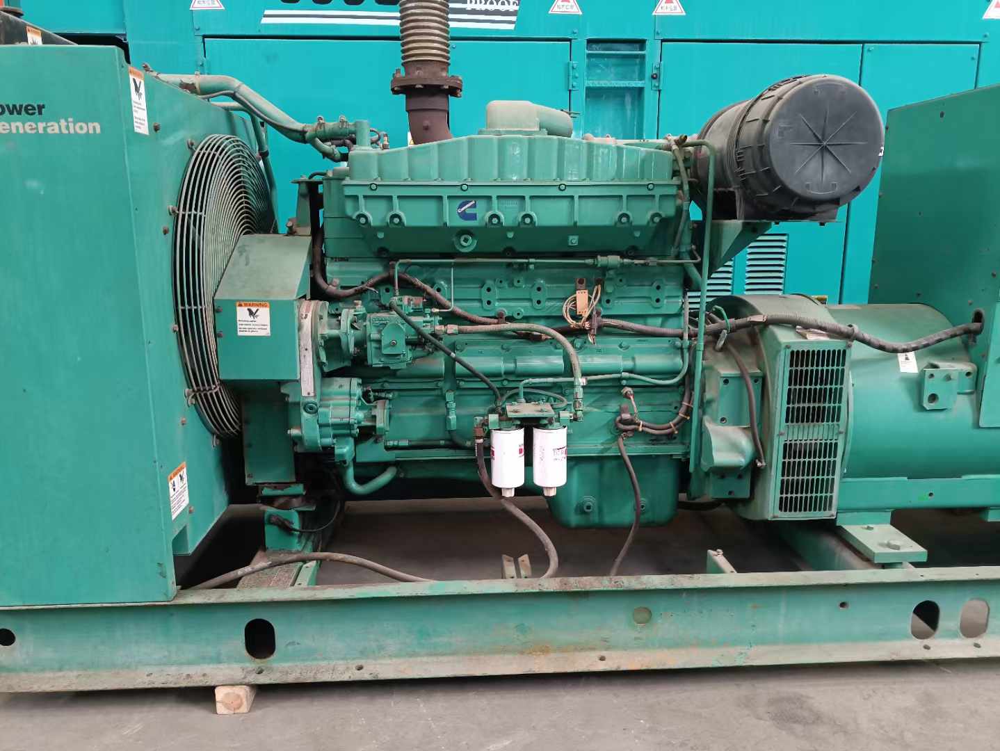 大丰镇过载会对 600kW 柴油发电机组造成哪些损害？